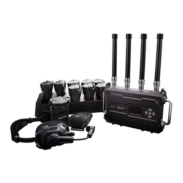 Hollyland Solidcom H1-10S, 10-Person Noise Cancelling Headset Intercom