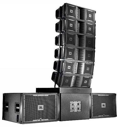 JBL Line Array Speakers