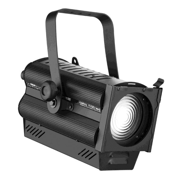 LDR Cetra F100 CM, 120W RGBW LED Fresnel, Black