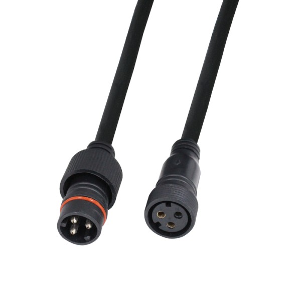 LEDJ Xterior Series Power Cable, IP65 - 2 metre