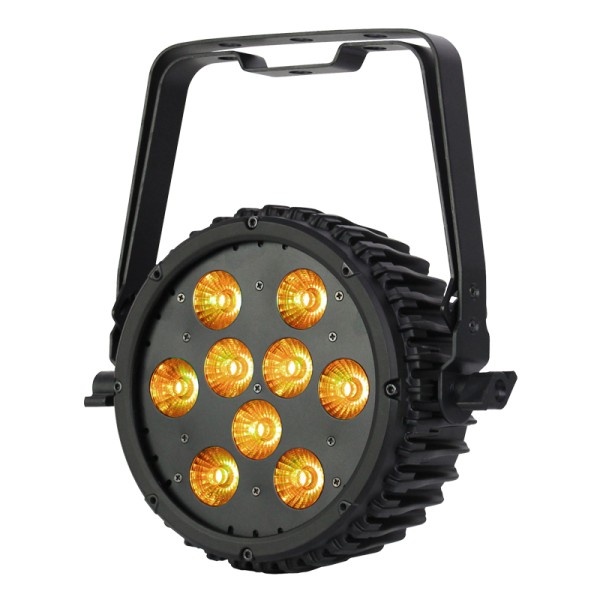 LEDJ Intense 9P10 RGBAW LED Slim Par 9 x 10W Tri LEDs