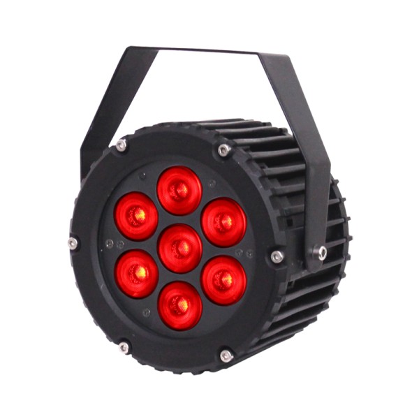 LEDJ Spectra Par 7T3 Exterior Fixture IP66 Rated 7 x 3W Tri LEDs