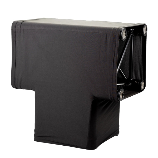 Black T Piece Quad Truss Sleeve/Sock