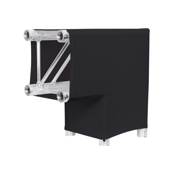 Black 2 Way 90 Degree Corner Quad Truss Sleeve/Sock