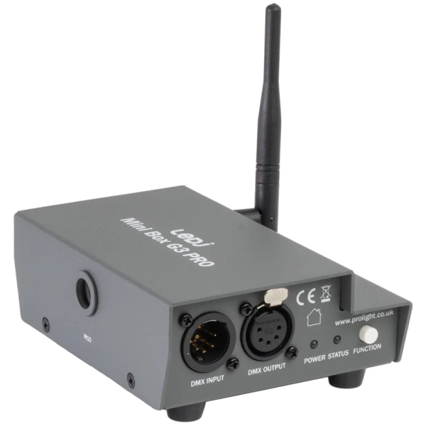 LEDJ Mini Box G3 Pro 2.4GHz Wireless DMX Transceiver