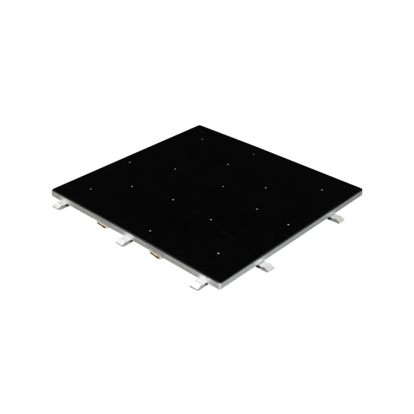 Black Starlit 2ft x 2ft Dance Floor Panel (3 sided)