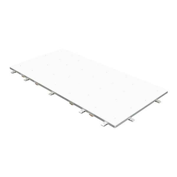 White RGB Starlit 2ft x 4ft Dance Floor Panel