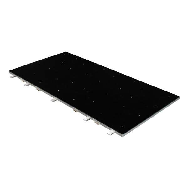Black RGB Starlit 2ft x 4ft Dance Floor Panel