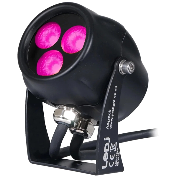 LEDj Aspect Exterior 3W Pink Feature Light