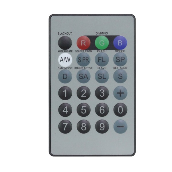 LEDJ Infra Red I.R Remote For LEDJ Quad Colour Fixtures