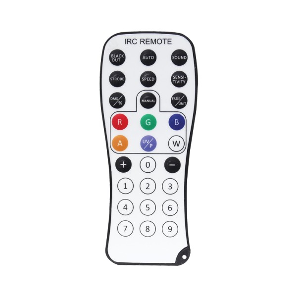 LEDJ IR Remote for Various Fixtures