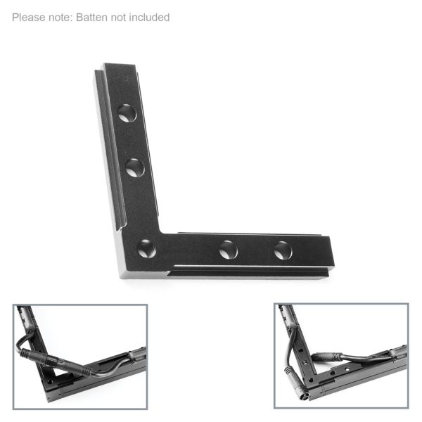 Lucenti Blackwave Corner 90 Degree L-Frame Coupler