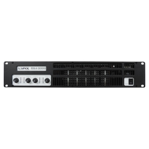 Lynx RS4-3000 Power Amplifier, 4x 700W @ 4 Ohms