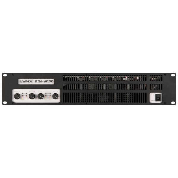 Lynx RS4-4000 Power Amplifier, 4x 1000W @ 4 Ohms