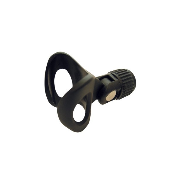 American Audio MC2 Rubber Microphone Clip, Black