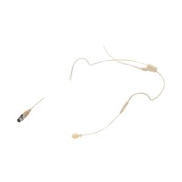 W Audio Fixed Boom Headset Microphone - 3-Pole Mini XLR for AKG Body Packs W Audio Fixed Boom Headset Microphone - 3-Pole Mini XLR for AKG Body Packs