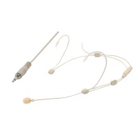 W Audio Adjustable Headset Microphone - 2-Pole Screw Jack for W Audio Body Packs W Audio Adjustable Headset Microphone - 2-Pole Screw Jack for W Audio Body Packs