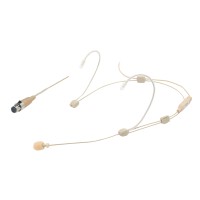 W Audio Adjustable Headset Microphone - 4-Pole Mini XLR for Shure and Trantec Body Packs W Audio Adjustable Headset Microphone - 4-Pole Mini XLR for Shure and Trantec Body Packs