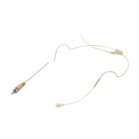W Audio Small Headset Microphone - 3-Pole Locking Jack for Sennheiser and Trantec Body Packs W Audio Small Headset Microphone - 3-Pole Locking Jack for Sennheiser and Trantec Body Packs