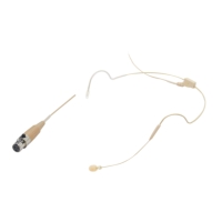 W Audio Small Headset Microphone - 3 Pole Mini XLR for AKG Body Packs W Audio Small Headset Microphone - 3 Pole Mini XLR for AKG Body Packs