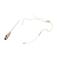 W Audio Small Headset Microphone - 4-Pole Mini XLR for Shure and Trantec Body Packs W Audio Small Headset Microphone - 4-Pole Mini XLR for Shure and Trantec Body Packs