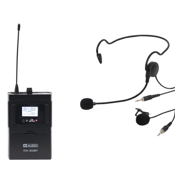 W Audio RM 30BP UHF Beltpack Add On Package (864.8Mhz)