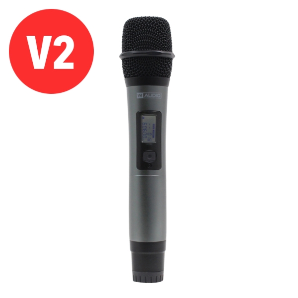 W Audio DTM 600H Hand Held Microphone - Channel 38 (V2 Software)