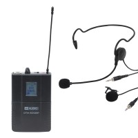 W Audio DTM 600BP Body Pack Kit with Head Set and Lavalier Microphones - Channel 38 (V1 Software) W Audio DTM 600BP Body Pack Kit with Head Set and Lavalier Microphones - Channel 38 (V1 Software)