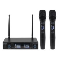 W Audio DM 800H Dual Hand Held Radio Microphone System - Channel 70 W Audio DM 800H Dual Hand Held Radio Microphone System - Channel 70