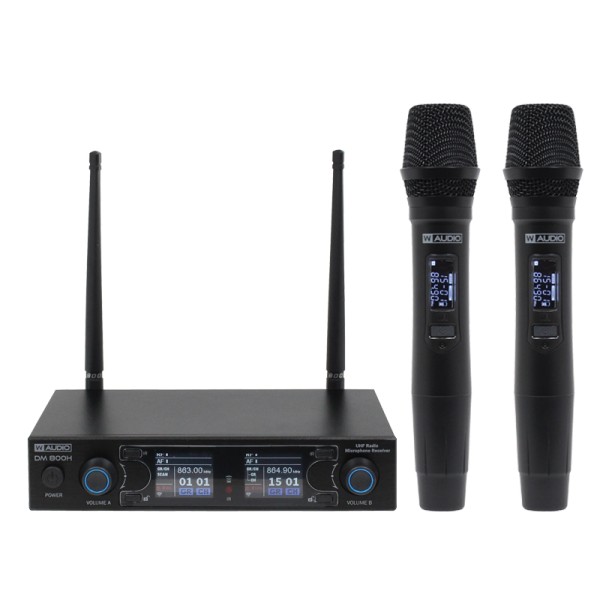 W Audio DM 800H Twin Handheld UHF System (863.0Mhz-865.0Mhz) V1 Software