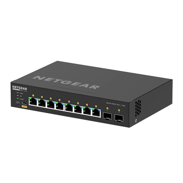 Netgear GSM4210PX M4250-8G2XF-POE+ Managed Switch