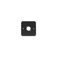 Penn Elcom Single Gang D Type Wall Plate, Black (81511-RC) Penn Elcom Single Gang D Type Wall Plate, Black (81511-RC)