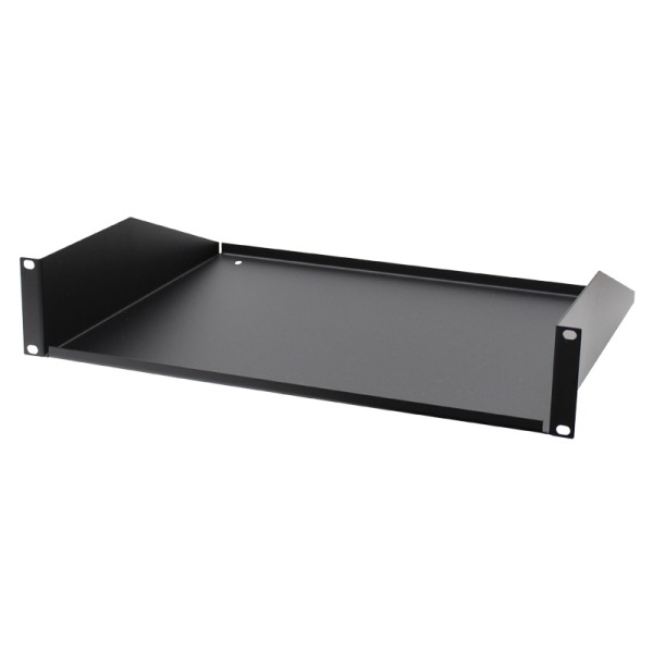 Penn Elcom 2U 19 Inch Rack Mount Shelf, Black (R1194/2UK)