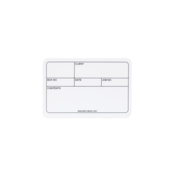 Penn Elcom Self Adhesive Tour Label - Small 