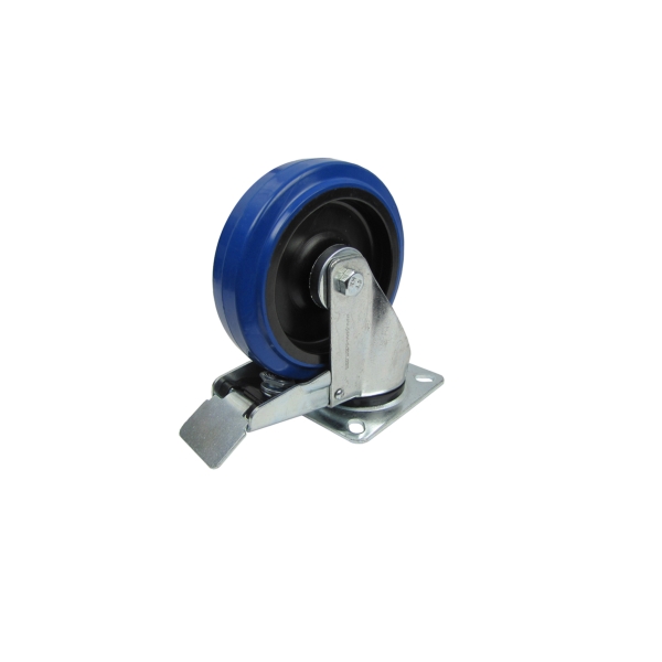 Penn Elcom 125mm Swivel Braked Castor (W8992/B)