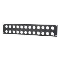 Penn Elcom 2U 19 Inch Punched Rack Panel - 24 D Type (R1269/2UK/24) Penn Elcom 2U 19 Inch Punched Rack Panel - 24 D Type (R1269/2UK/24)