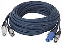 Powercon and XLR Extension Cable - 6m