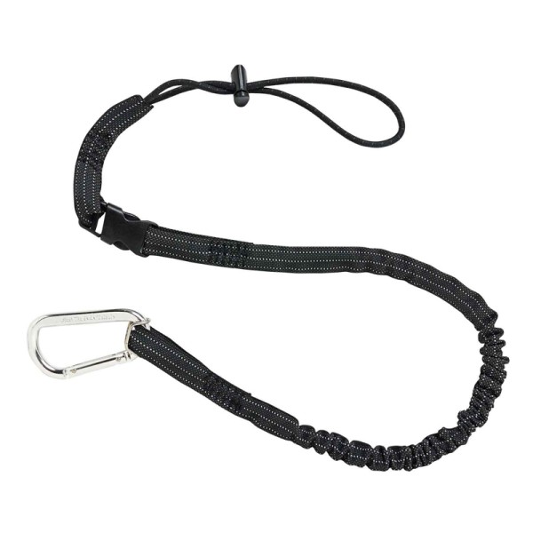 Eller Ergodyne Tool Carabiner Lanyard 107-137cm, Black