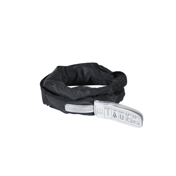 Eller Black Softsteel 2 Ton WLL, Working Length 0.5m