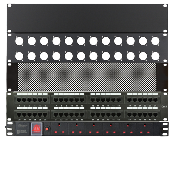 19-Inch Rack Panels, Drawers & Shelves