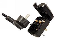 Earthed Schuko To UK Converter 13A Plug (SCP3)