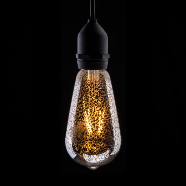 Prolite 4W Dimmable LED ST64 Crackle Filament Lamp 2200K BC