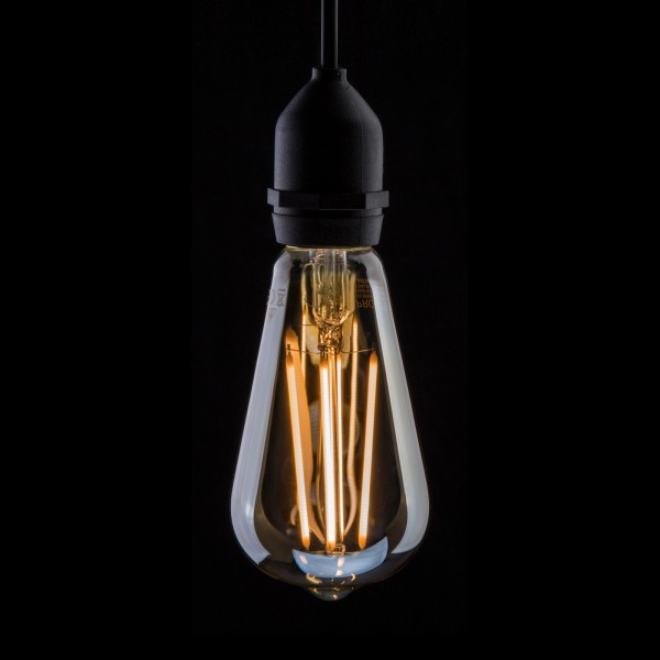 Prolite 4W Dimmable LED ST64 Gold Filament Lamp 2200K ES