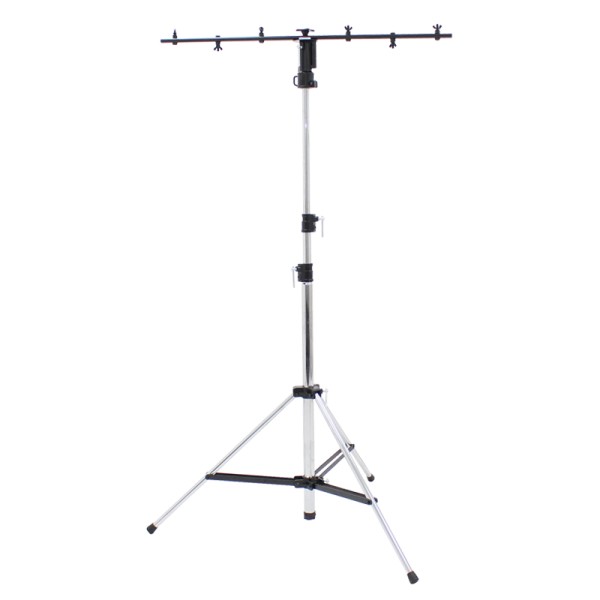 Equinox Chrome 3 Section Lighting Stand