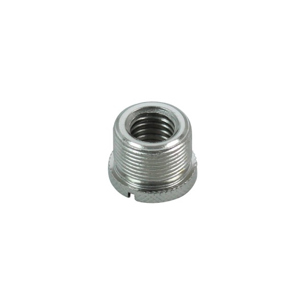 3/8 inch Female to 5/8 inch Male Microphone Thread Adaptor, Knurled