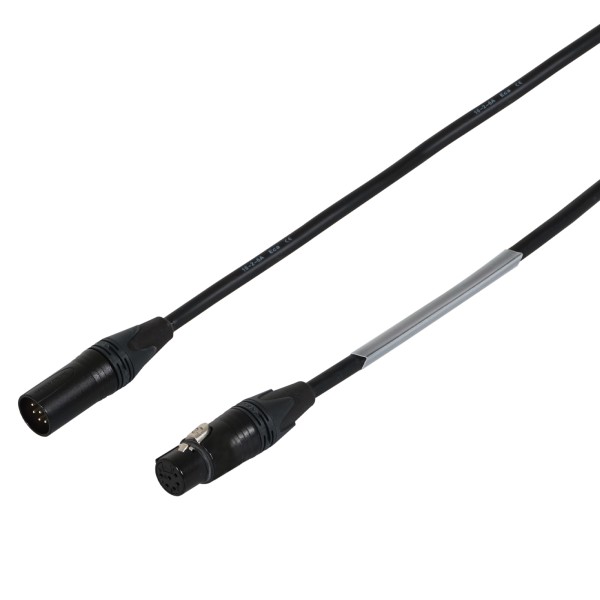 LEDJ 10m 6-Pin XLR Starcloth Extension Cable