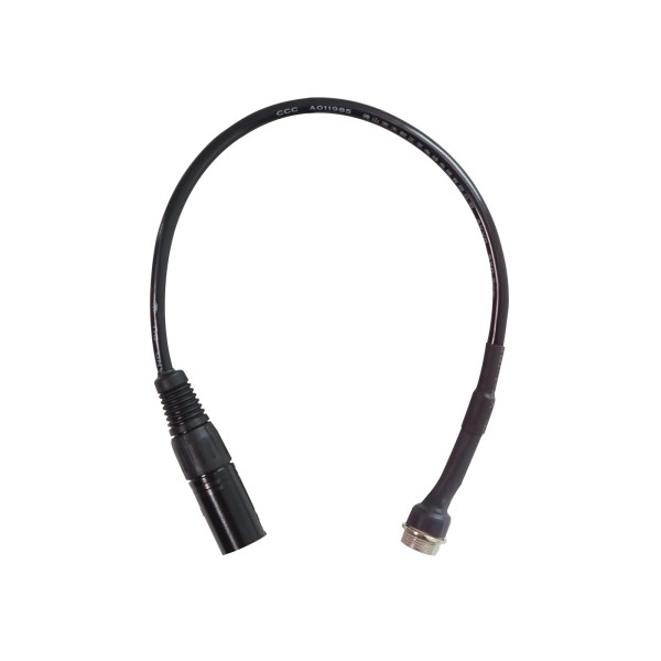 LEDJ Starcloth Adaptor 6-Pin Male XLR - 5-Pin Male Multipole