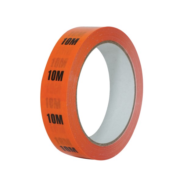 elumen8 Cable Length ID Tape 24mm x 33m - 10m Orange