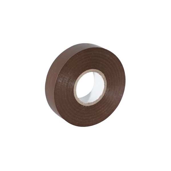 elumen8 Economy PVC Insulation Tape 19mm x 33m - Brown