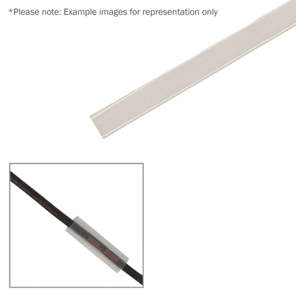 elumen8 19mm (3/4-inch) Adhesive Lined Heatshrink Tubing, 3:1 Clear 1.2m